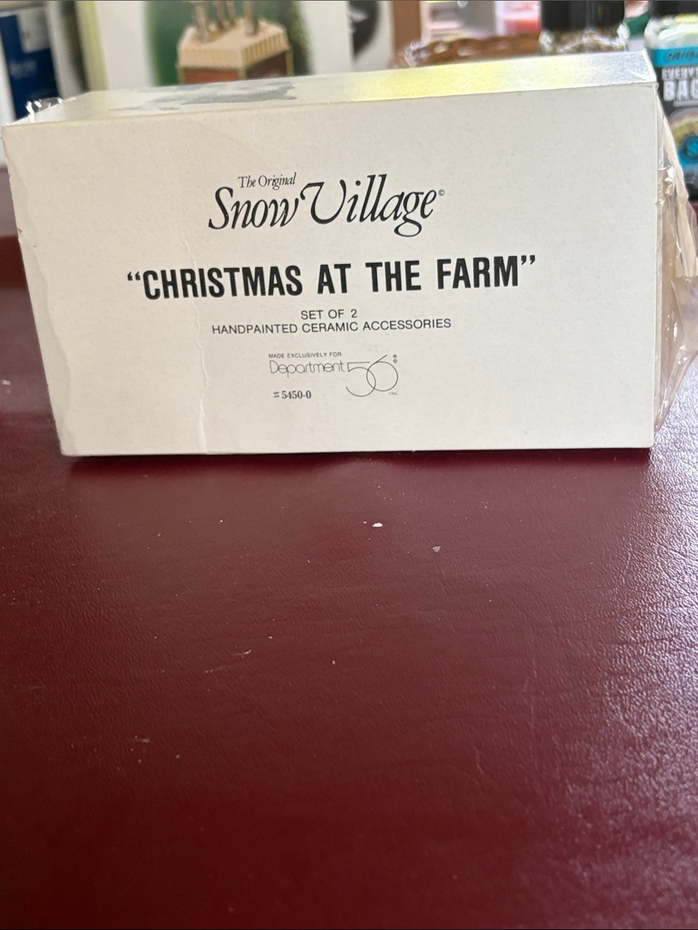 Department 56 "Christmas at the Farm"